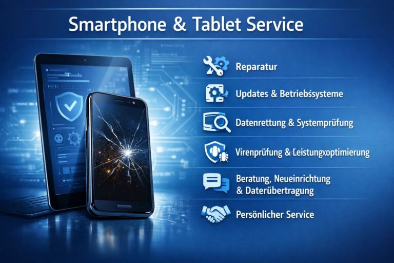 Smartphone und Tablet Service